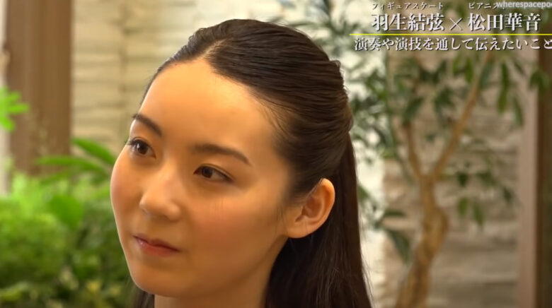 大本命なのは、羽生結弦選手と共演歴もある、ピアニストの松田華音(かのん)さん。