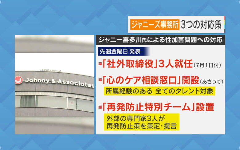 ジャニーズという体質を根本から変えるためには、同族経営を辞めること、幹部などの入れ替えが必須