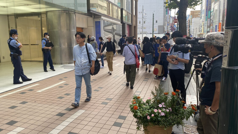 札幌パルコ爆破予告で店舗封鎖